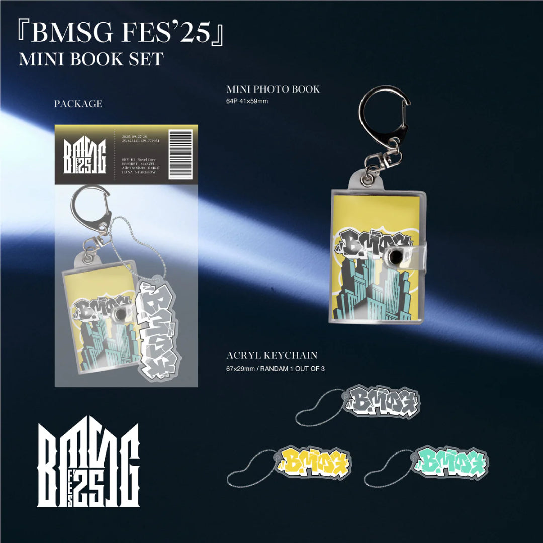 BMSG FES'25(Mini Book Set) – BMSG MUSIC SHOP