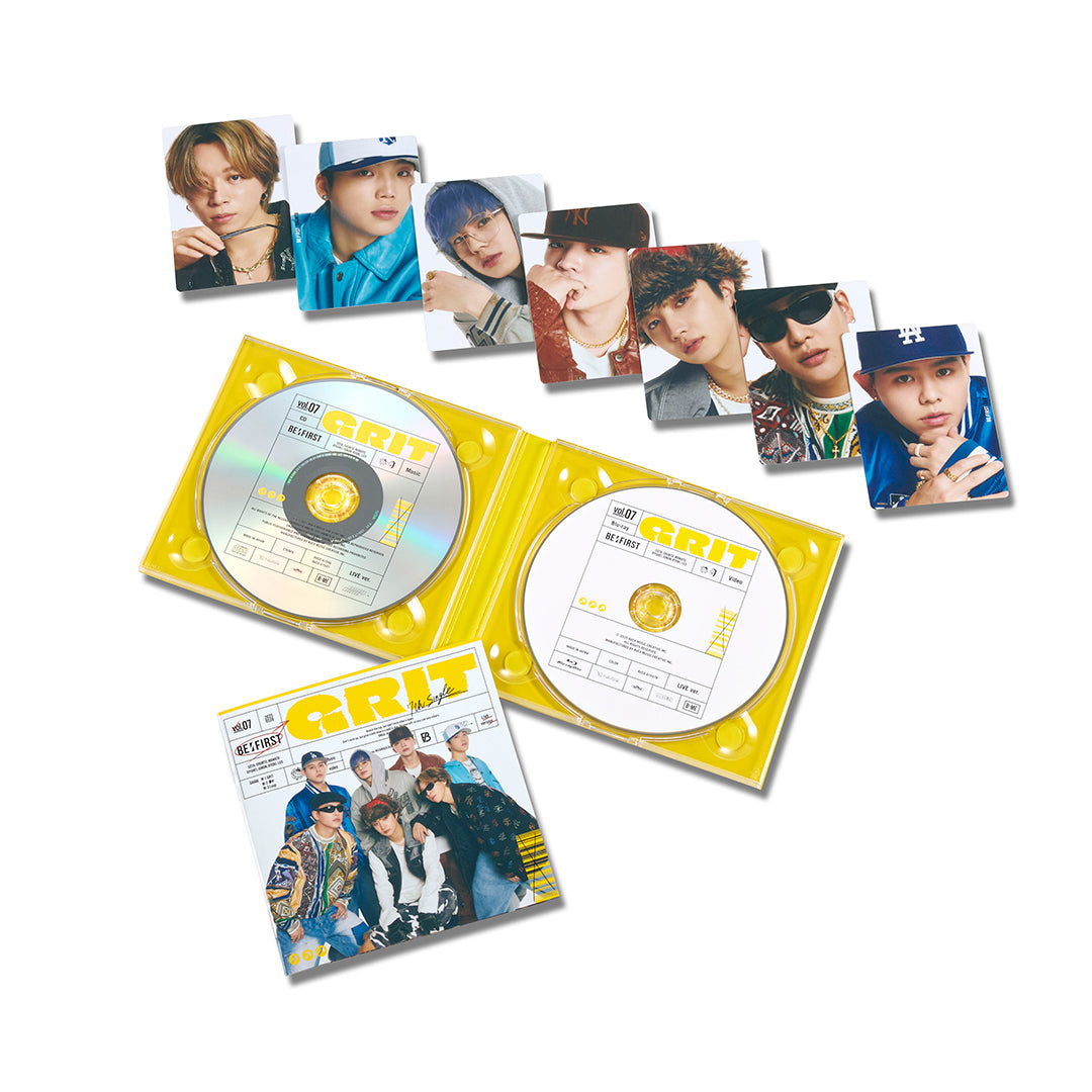【LIVE盤】GRIT(CD+Blu-ray)《BE:FIRST World Tour 2025 -Who is BE:FIRST?- Commemorative Benefits》
