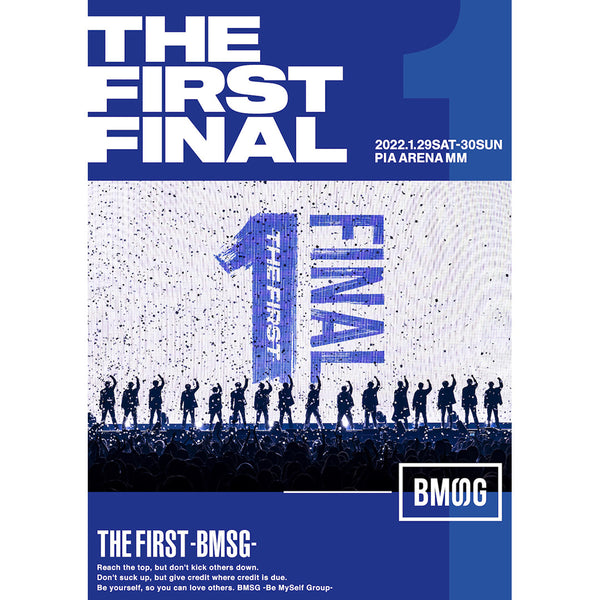 THE FIRST FINAL【BMSG限定盤】 THE FIRST FINAL(2Blu-ray) – BMSG MUSIC SHOP
