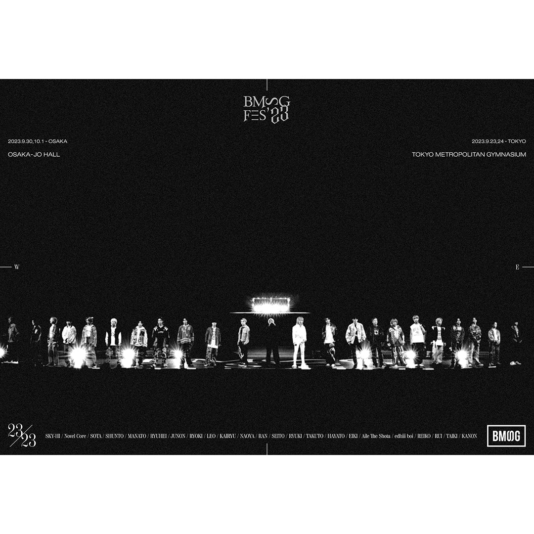 【BMSG MUSIC SHOP限定盤】BMSG FES'24(3DVD)