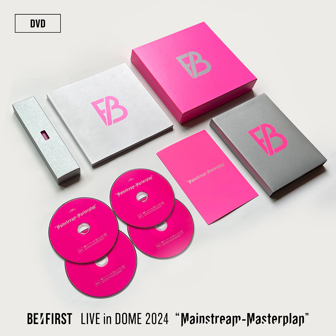 【BMSG MUSIC SHOP限定盤】BE:FIRST LIVE in DOME 2024 ”Mainstream-Masterplan” in TOKYO DOME(4DVD)