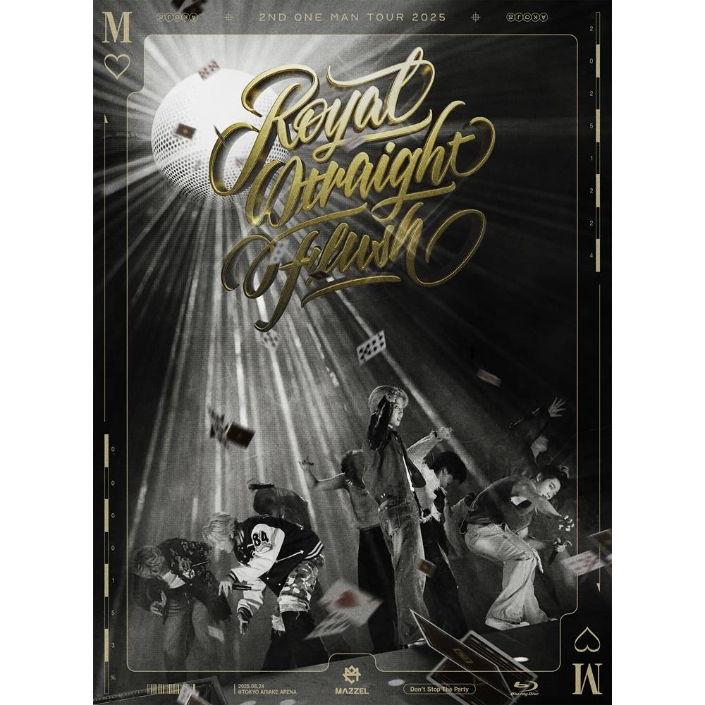 【初回生産限定盤】MAZZEL 2nd One Man Tour 2025 "Royal Straight Flush"(2Blu-ray)
